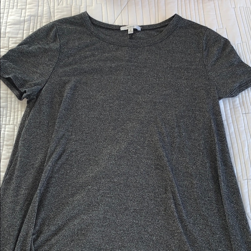 Grey T-shirt dress